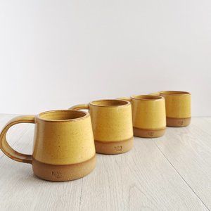 Gorgeous Hand-Thrown Mugs made by "Ruby Farms Pottery"